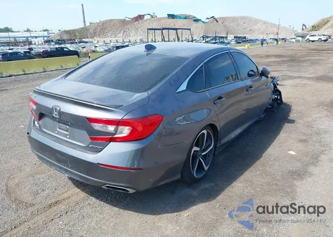 2018 Honda Accord Sport from USA, damaged, VIN 1HGCV1F34JA229445